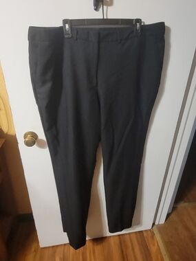 Classic Black Women's Tapered Trousers
